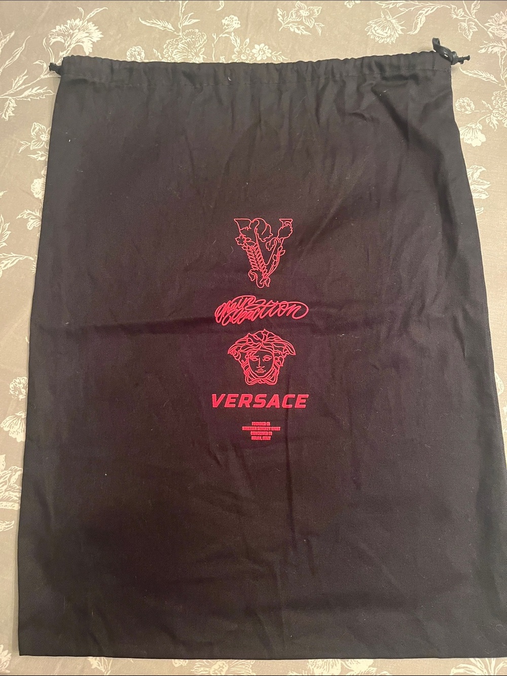 Versace dust bag